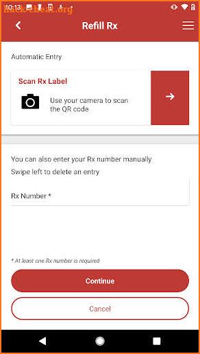 Express Rx Mobile App screenshot