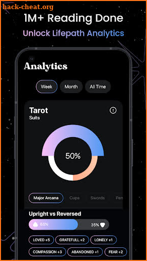 Expression Tarot Card Reading screenshot