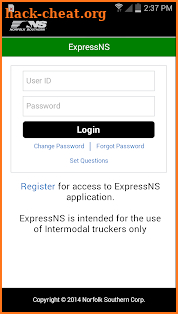 ExpressNS screenshot