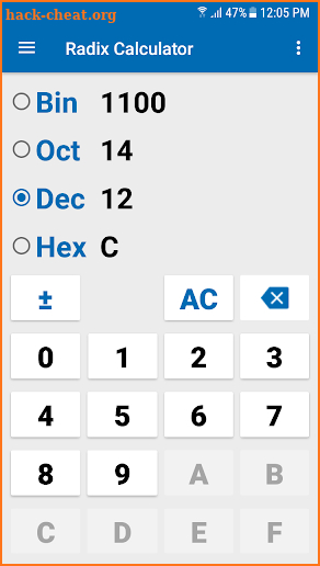 Extensive Calculator Pro screenshot