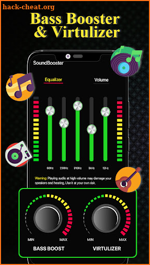 Extra Volume Booster Equalizer screenshot