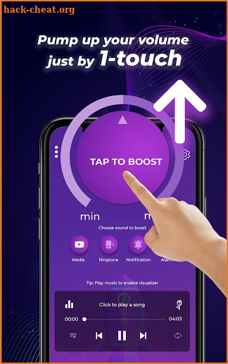 Extra Volume Up - Max Sound & Speaker Booster screenshot
