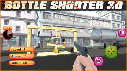 Extreme Bottle Gun Shooter: Can Target Shooting 3D screenshot