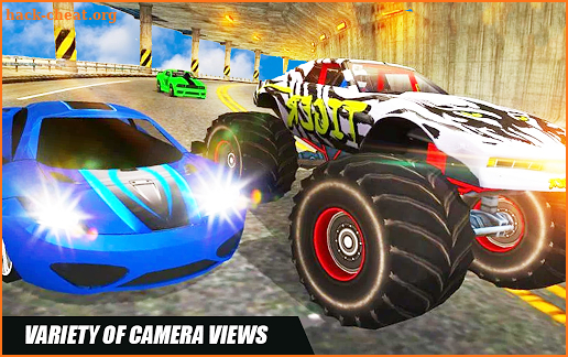 Extreme Monster Truck : Drift Cars Highway Racing screenshot