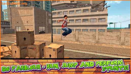 Extreme Parkour Simulator 3D screenshot