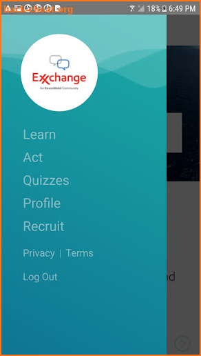 Exxchange screenshot