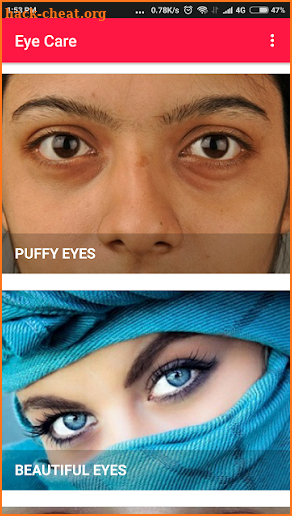 Eye Care - Eye Exercises, Dark Circles, Eyebrows screenshot