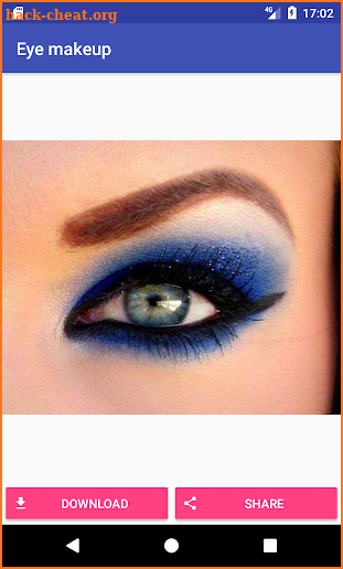 Eye makeup screenshot