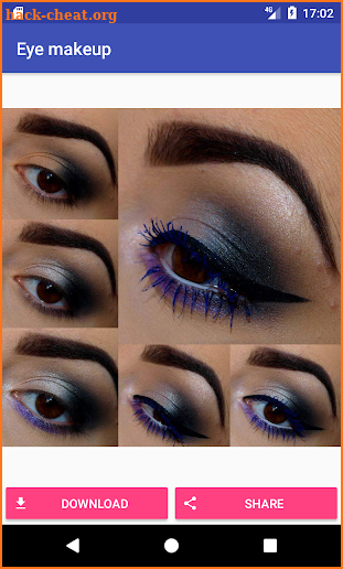 Eye makeup screenshot