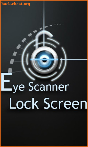 Eye Scanner Lock Screen Prank 2018 screenshot