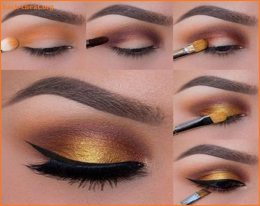 Eye shadow Makeup Step by Step screenshot