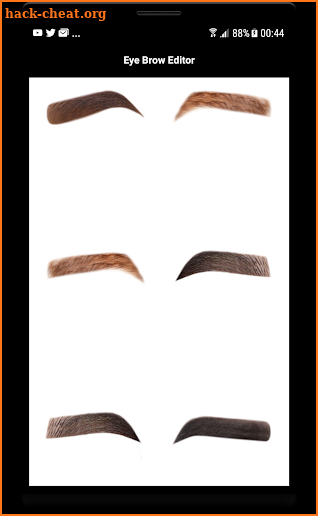 Eyebrow Editor Photo Studio screenshot