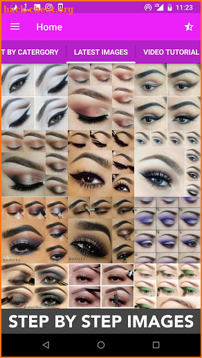 Eyes Makeup Tutorials Step By Step screenshot