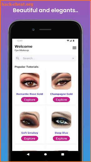 Eyeshadow: Step by Step Makeup screenshot