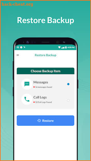 EZ Restore: Recover Deleted Messages & Call Log screenshot