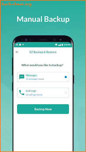 EZ Restore: Recover Deleted Messages & Call Log screenshot