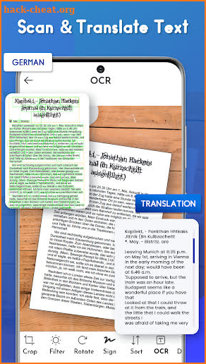 EZ Scan: PDF Converter, Text Scanner & Translator screenshot