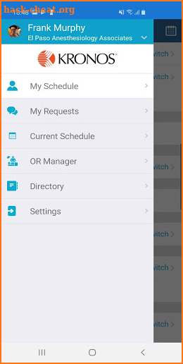 EZCall & Workforce periOp screenshot