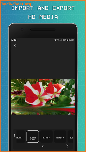 EZGlitch - 3D Glitch Video & Photo Effects screenshot