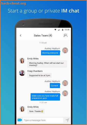 ezTalks Free Cloud Meeting screenshot