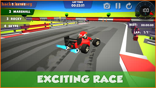 F1 Mighty Paw Pups Racing Patrol 3D screenshot