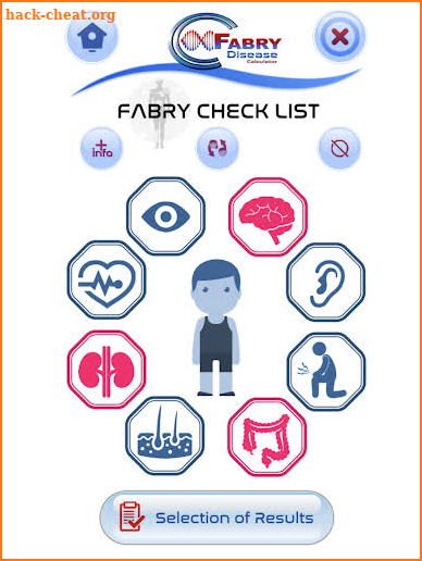 FABRY Disease Calculator screenshot