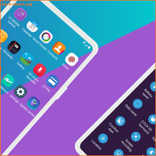 Facade icon for LG UX9+ screenshot