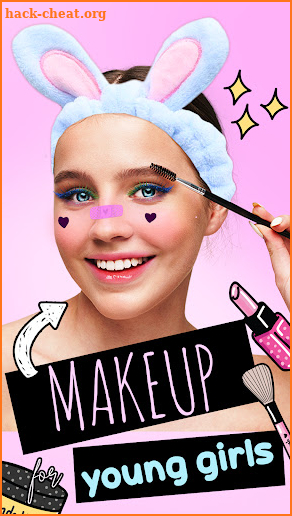 Face beauty makeup camera screenshot