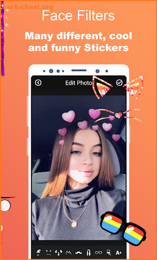 Face Filters for Snapchat - Selfie Editor screenshot