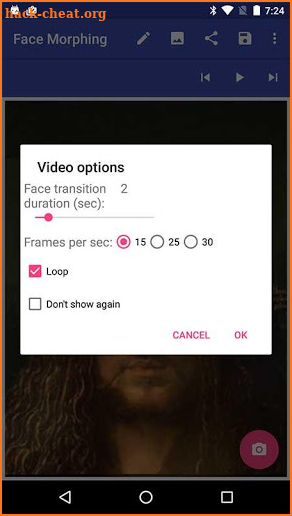 Face Video Morph Animator HD screenshot