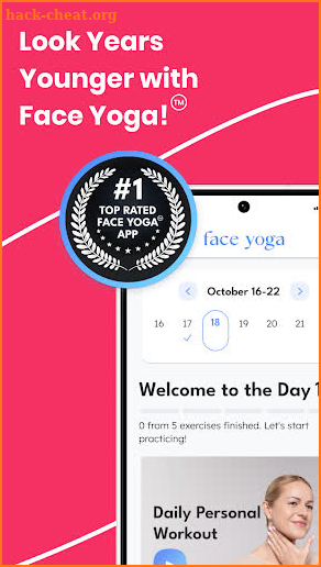 Face Yoga: Facial Exercises screenshot