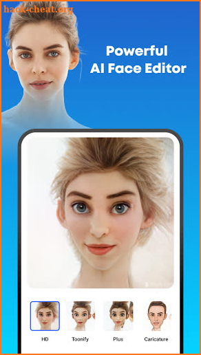 FaceAI: AI Face Swap Editor screenshot