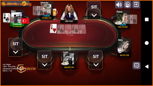 FacePoker Texas Holdem Poker screenshot