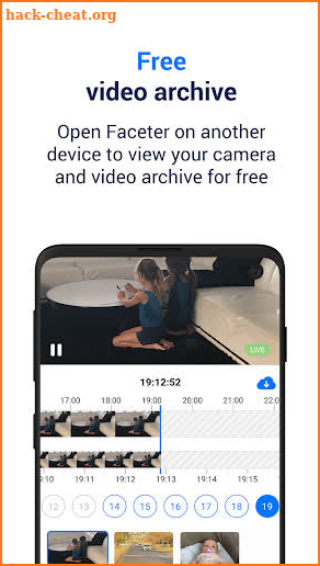 Faceter - Free Video Surveillance screenshot