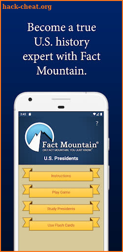 Fact Mountain — American Presidents screenshot