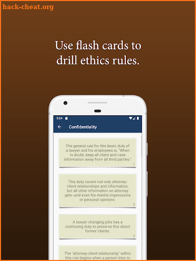 Fact Mountain -- Legal Ethics Exam Prep screenshot