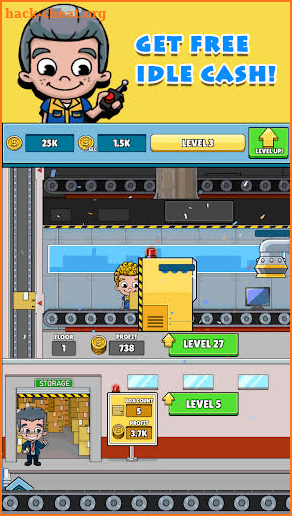 Factory Tycoon:Cash Manager Empire Simulator screenshot