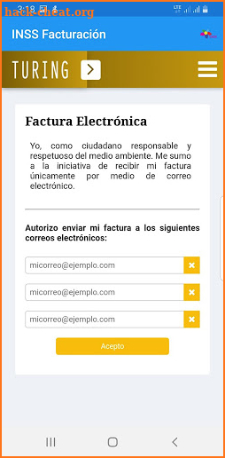 Facturación Facultativo screenshot