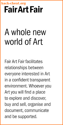 Fair Art Fair screenshot