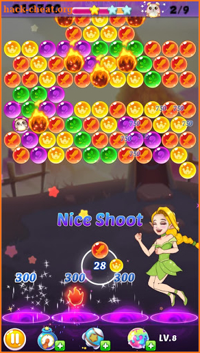 Fairy Bubble Shooter Magic screenshot