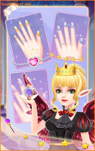 Fairy princess Nail Art screenshot