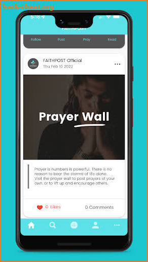 FAITHPOST screenshot