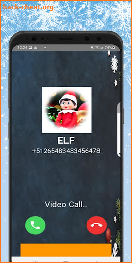 Fake Call Elf on The Shelf screenshot