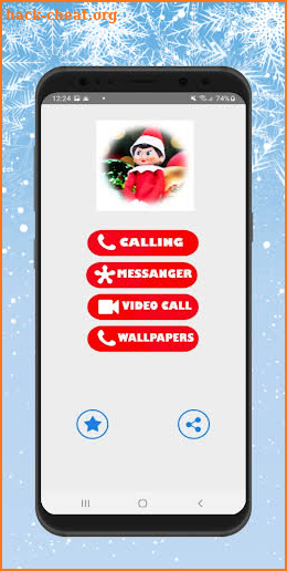 Fake Call Elf on The Shelf screenshot