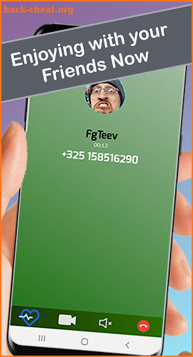 Fake call Family Fgteev prank screenshot