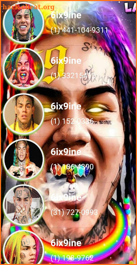 Fake call from 6ix9ine 2020 (prank) screenshot