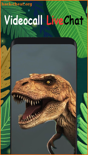 Fake call from Dinosaur World- Jurassic game screenshot