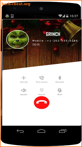 fake Call From grinch vedio-sms-chat-live screenshot