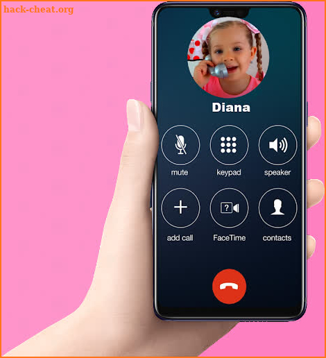 Fake call Funny Kids Prank Pro screenshot