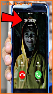 fake call Video from Georgie screenshot